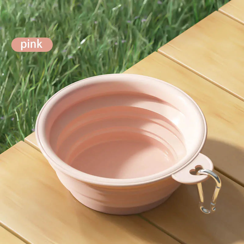 PawCool Foldable Silicone Dog Bowl