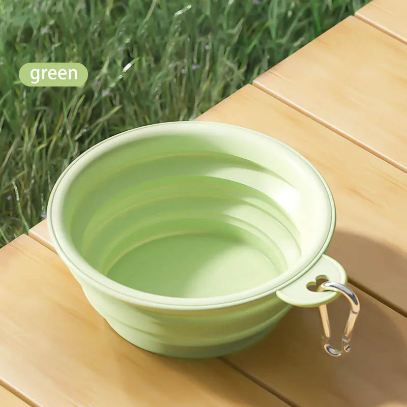 PawCool Foldable Silicone Dog Bowl