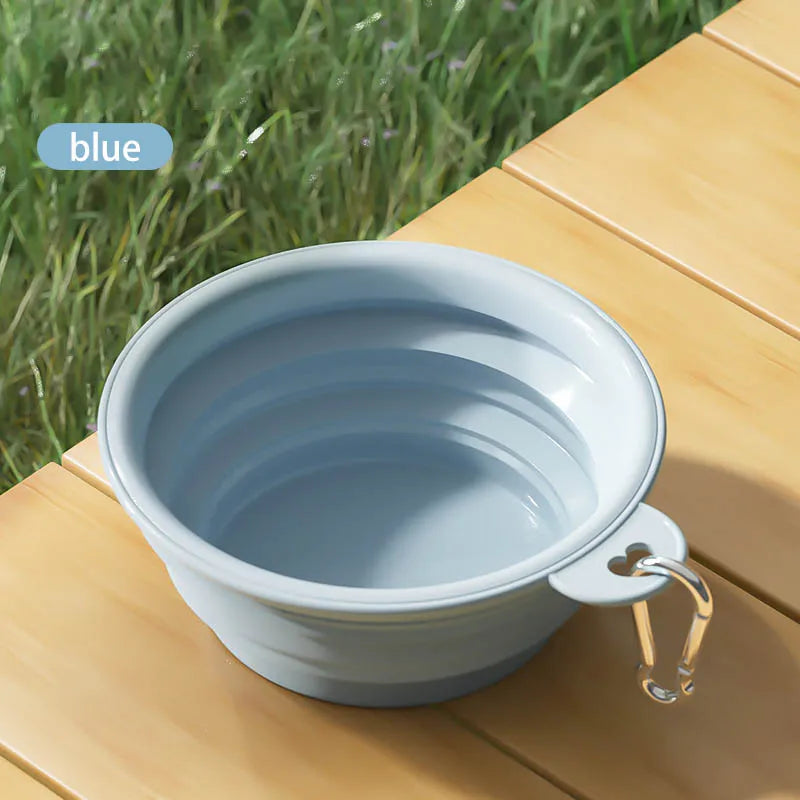 PawCool Foldable Silicone Dog Bowl